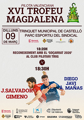 XVI Trofeu Magdalena de Pilota Valenciana