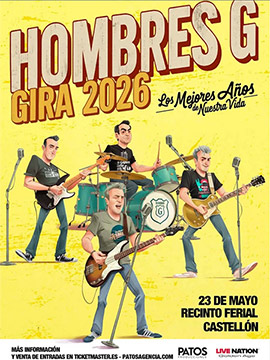 Hombres G, gira 2026 Los mejores años de nuestra vida