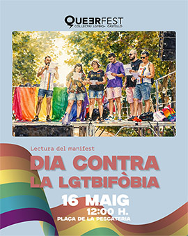 Dia Internacional contra l’LGTBIfòbia