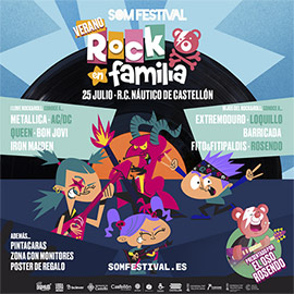 SOM Festival,  jornada remember y una cita familiar dedicada al rock