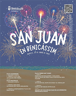 Noche de San Juan con música y fuegos artificiales en las playas
