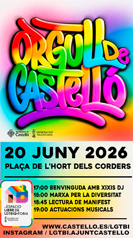 Celebración del Orgull LGTBI+ ´“Más visibles. Más libres. Más orgullosxs´