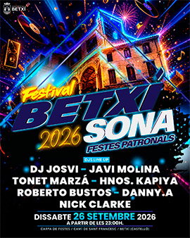 Festival Betxí Sona
