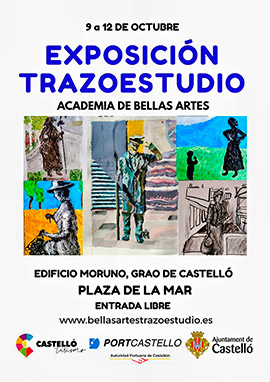 Trazoestudio, exposición con obras inspiradas en esculturas de Castellón