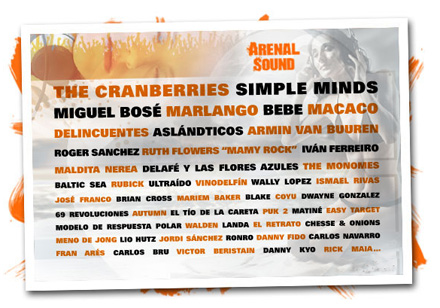 arenal sound festival burriana