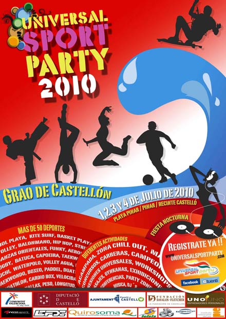 universal sport party body factory castellon, grao de castellon