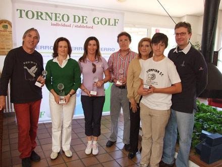 XXIX edición del Trofeo Golf FERRO SPAIN S.A. ganadores