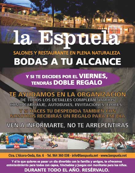 la espuela salones y restaurante en alcora