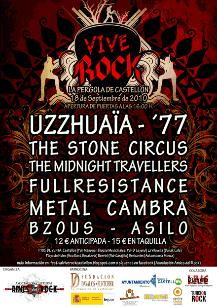 festival vive rock de castellon