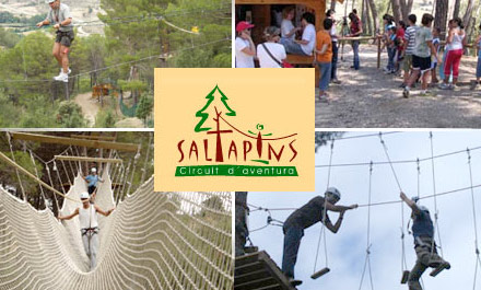 SALTAPINS circuitos de aventura castellon morella