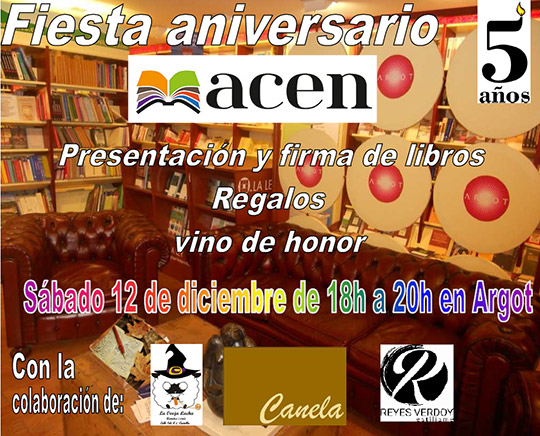 ACEN Editorial celebra su 5º aniversario ACEN Editorial celebra su 5º aniversario