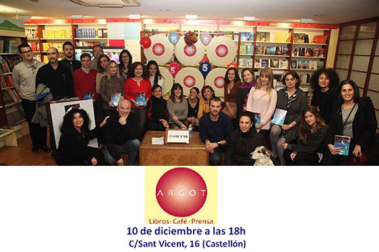 Presentación colectiva de autores ACEN en la librería Argot de Castellón