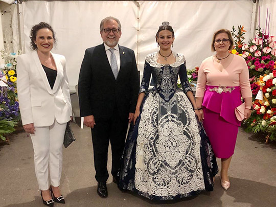 María Gonell Esteve, reina de las fiestas de Almazora 2022