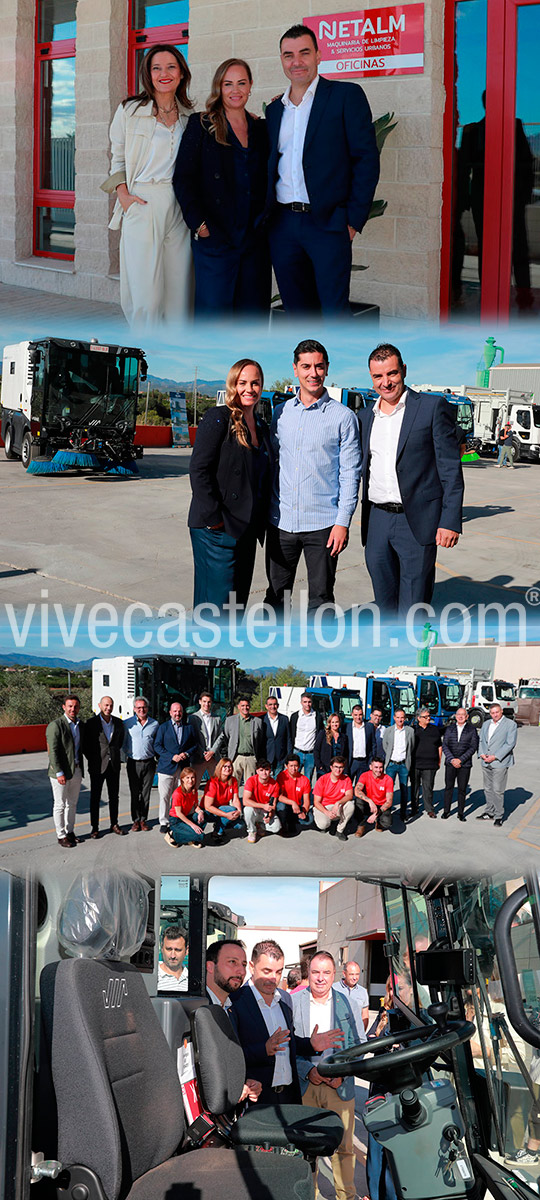 Inauguración de las nuevas instalaciones de Netalm en Almassora