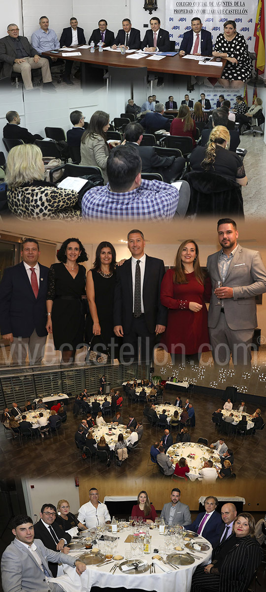 Cena anual del Colegio Oficial de Agentes de la Propiedad Inmobiliaria de Castellón