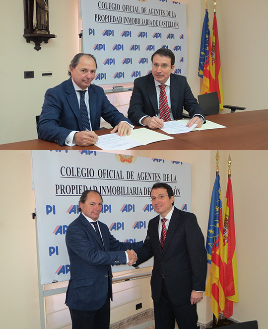 Convenio de Colaboración entre el Ilustre Colegio de Economistas y el Ilustre Colegio de Agentes de la Propiedad Inmobiliaria de Castellón