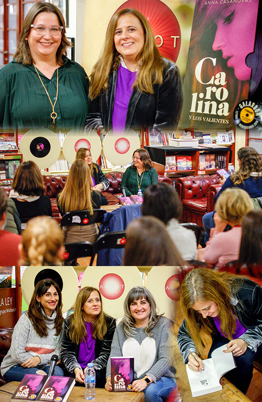 Presentación en Argot del libro de Anna Casanovas, Carolina y los valientes
