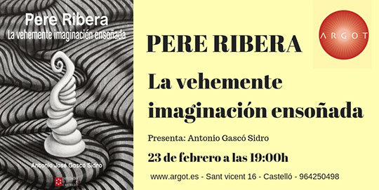 Presentación del libro de Pere Ribera en la librería Argot de Castellón Presentación del libro de Pere Ribera en la librería Argot de Castellón