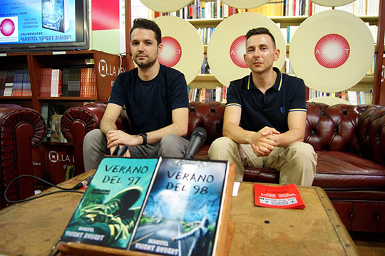 Presentación de la novela Verano del 98, el diario de Sergi Alegre Presentación de la novela Verano del 98, el diario de Sergi Alegre