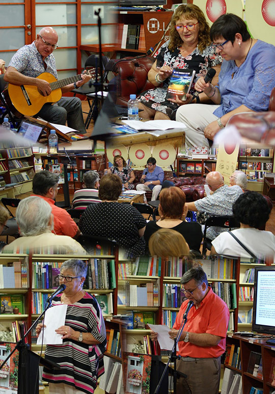 La librería Argot ofreció un evento contra la droga con música, poesía, rapsodas y una conferencia de Pilar Bellés