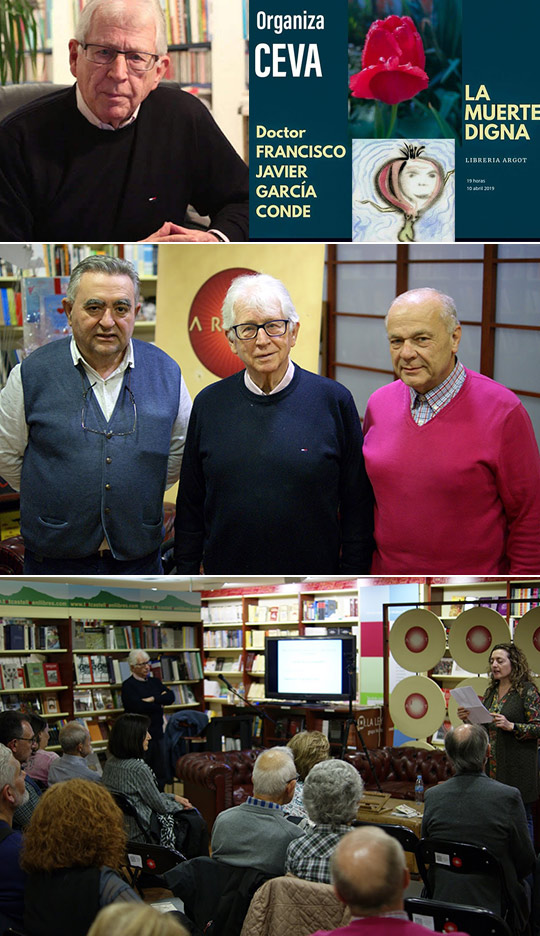 Charla en Argot sobre la muerte digna con el Dr. García Conde Charla en Argot sobre la muerte digna con el Dr. García Conde