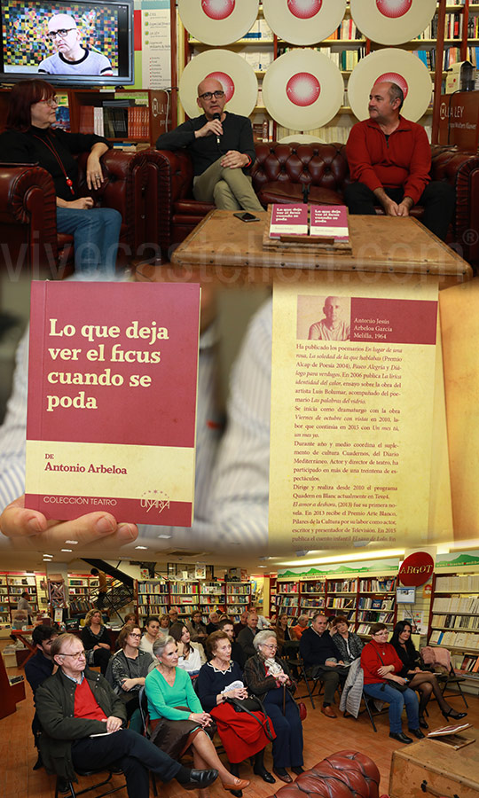 Lo que deja ver el ficus cuando se poda, de Antonio Arbeloa Lo que deja ver el ficus cuando se poda, de Antonio Arbeloa