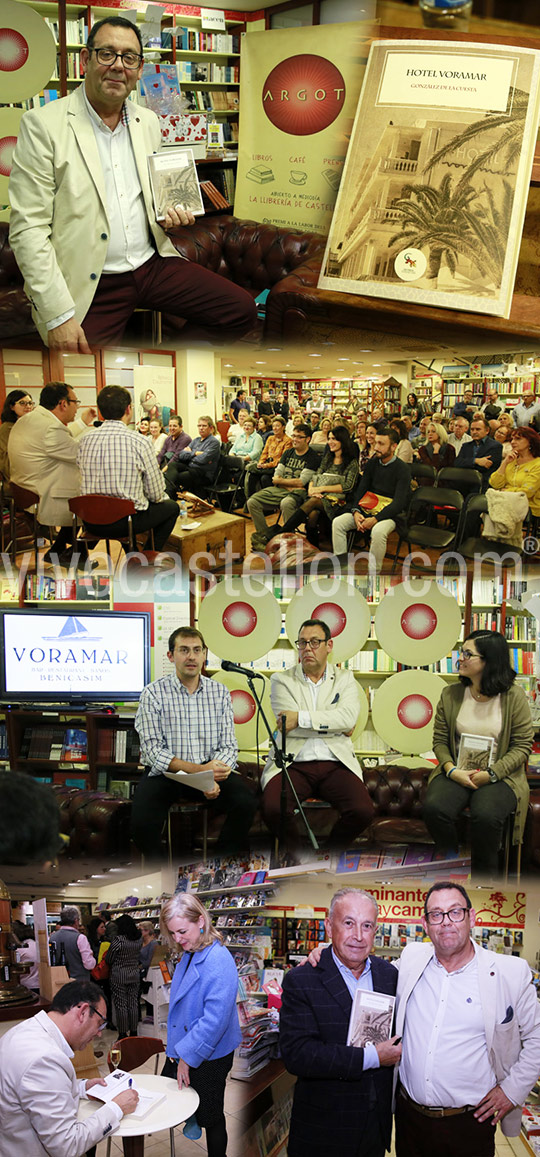 Presentación del libro Hotel Voramar de González de la Cuesta