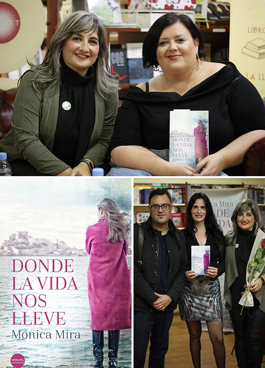 Presentación en Argot de la novela de Mónica Mira, Donde la vida nos lleve