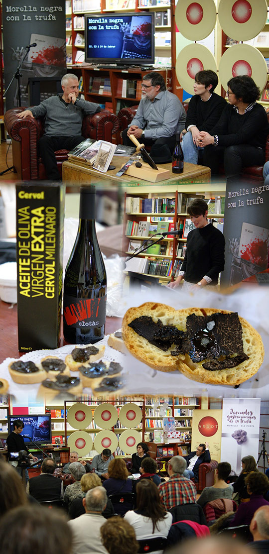 Presentación del fin de semana gastro-literario Morella Negra como la Trufa Presentación del fin de semana gastro-literario Morella Negra como la Trufa