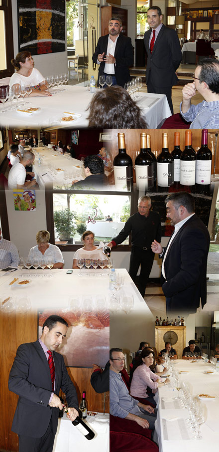Cata de los nuevos vinos de Michel Rolland organizada por ASUCAP