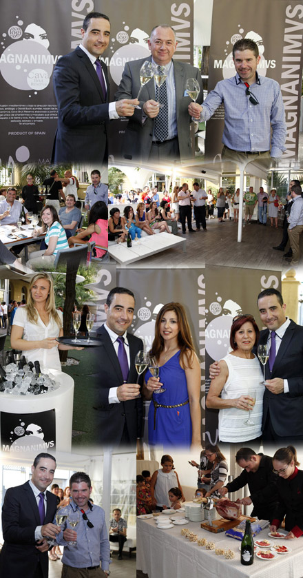 Presentación del cava Magnanimvs Presentación del cava Magnanimvs