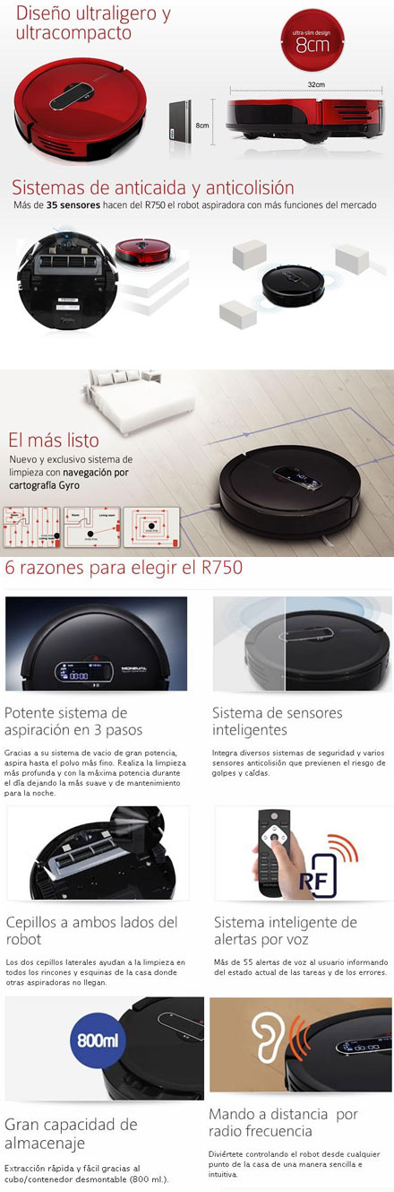 Castellón, Robot Aspiradora DYDIS R750