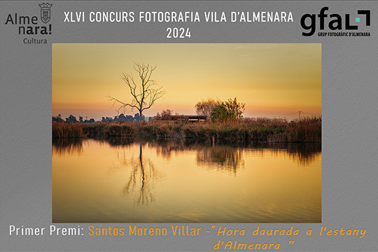 Santos Moreno Villar, ganador del concurso de fotografía local ´Vila d´Almenara 2024´ Santos Moreno Villar, ganador del concurso de fotografía local ´Vila d´Almenara 2024´