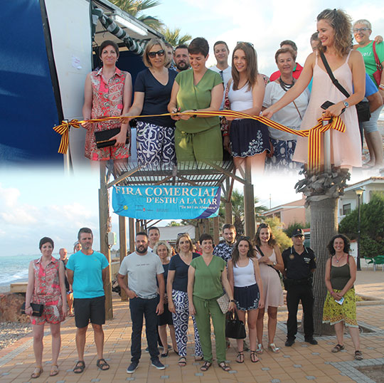 Almenara inaugura la Fira Comercial d’Estiu a la Mar Almenara inaugura la Fira Comercial d’Estiu a la Mar