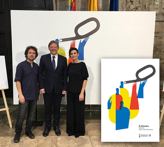 La Generalitat Valenciana elige el cartel oficial de las celebraciones del 9 de octubre La Generalitat Valenciana elige el cartel oficial de las celebraciones del 9 de octubre