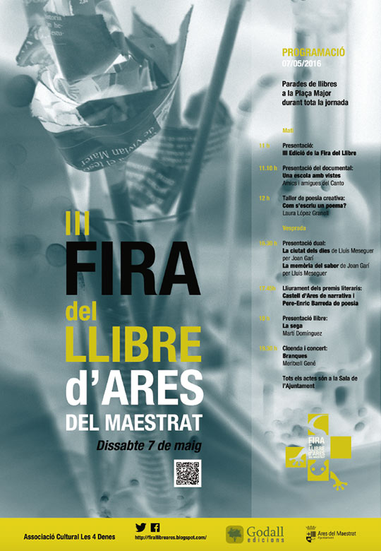 Presentación de la III Fira del Llibre de Ares