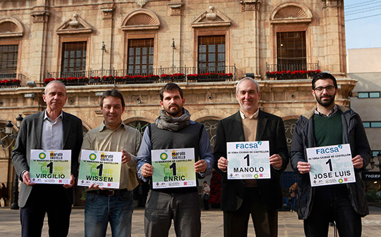 Presentación de los dorsales de la VI Maratón BP Castellón y el III 10K 