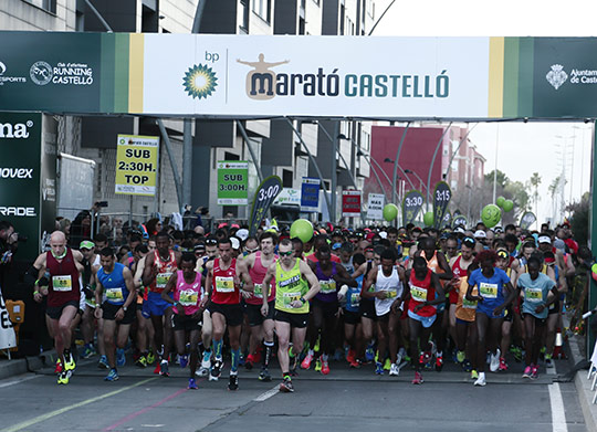 La IX Marató BP Castelló, el 24 de febrero 