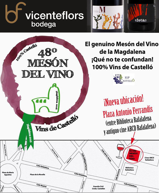 Castellón, Bodega Vicente Flors. Castellón, Bodega Vicente Flors.