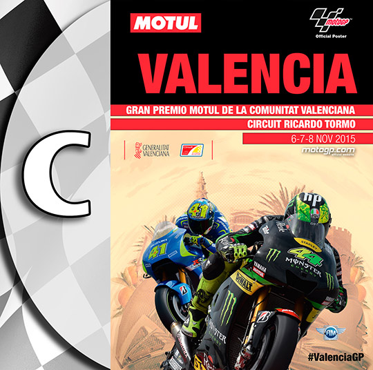 Un cartel de Branding Road finalista en el concurso Gran Premio Motul de la Comunitat Valenciana