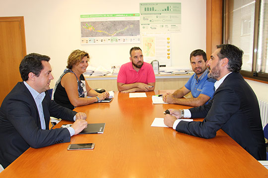 Ayuntamiento y CD Castellón se reúnen para coordinar las actuaciones de reforma del estadio Castalia