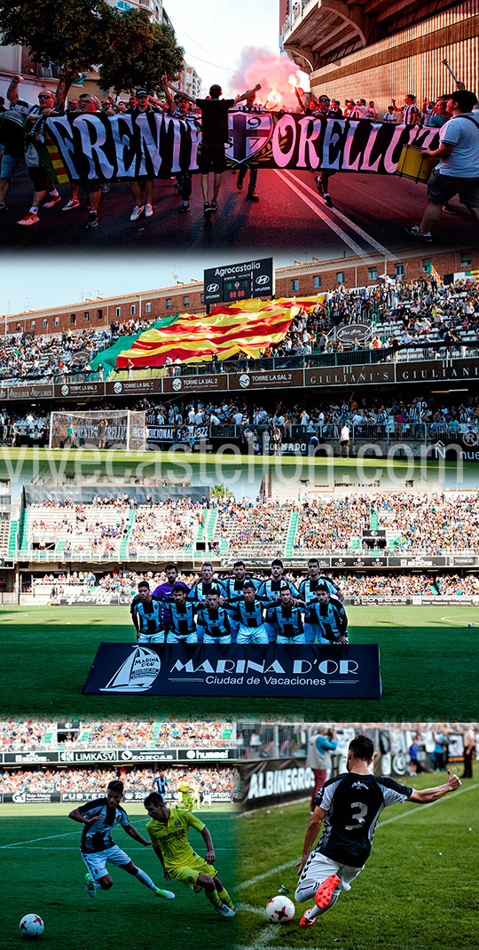 Victoria del CD Castellón en Castalia ante el Villarreal C