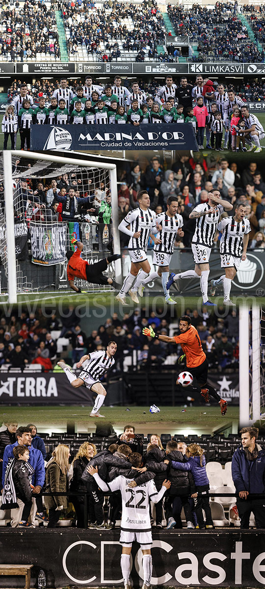 Victoria del CD Castellón ante el Ontinyent CF