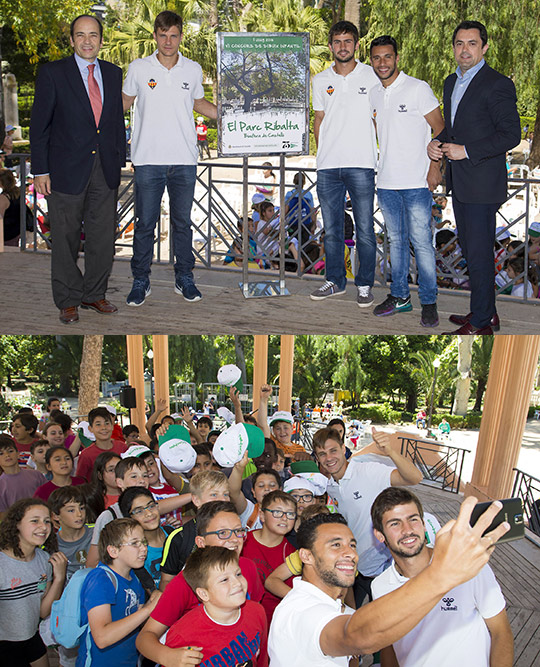 El CD Castellón con los más pequeños para celebrar el Día Mundial del Medio Ambiente El CD Castellón con los más pequeños para celebrar el Día Mundial del Medio Ambiente