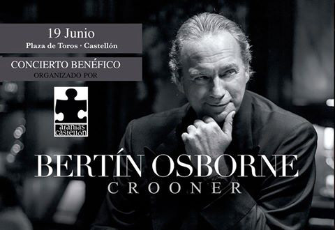 Los abonados del CD Castellón tendrán un 20% de descuento en el concierto benéfico de Bertín Osborne