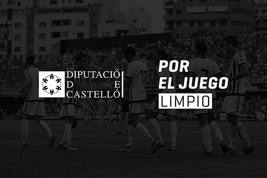 El CD Castellón y la Diputació de Castelló, unidos “Por el juego limpio”