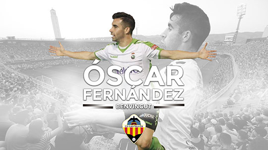  Óscar Fernández, nuevo jugador del CD Castellón