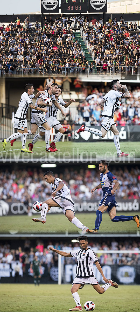 El CD Castellón empata en Castalia ante el CD Ebro