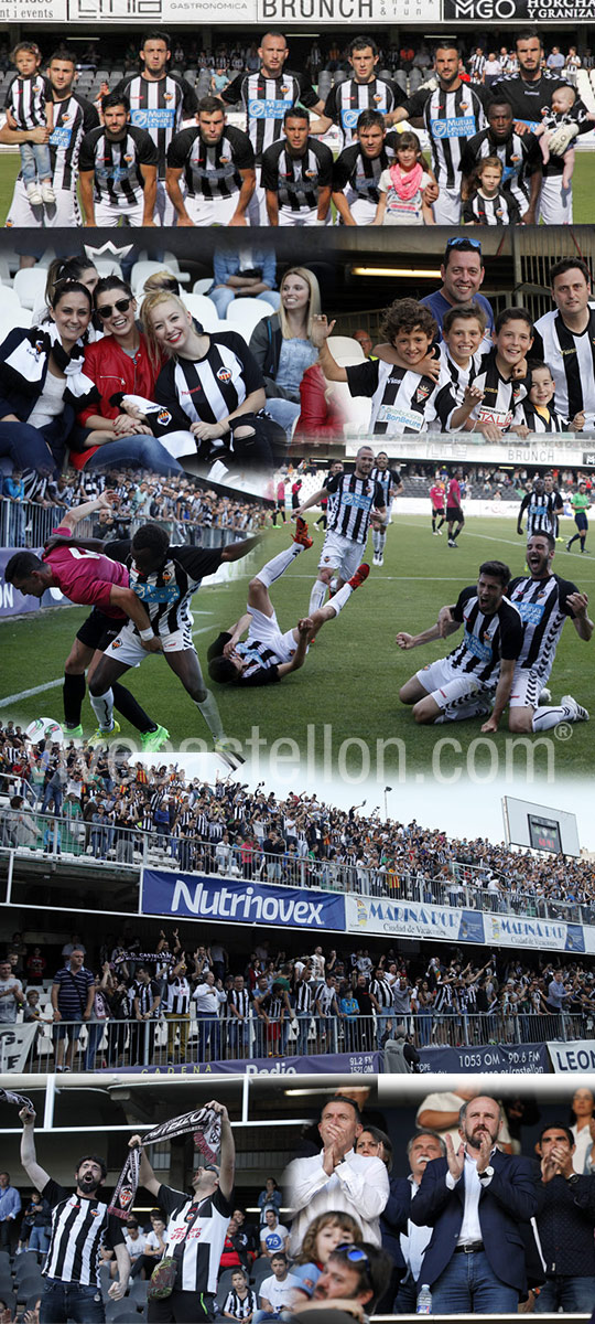 Victoria del CD Castellón en el partido del domingo