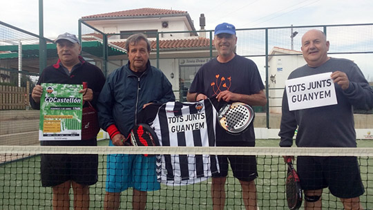 Tenis Drive adquiere un paquete de 50 entradas para el partido del domingo